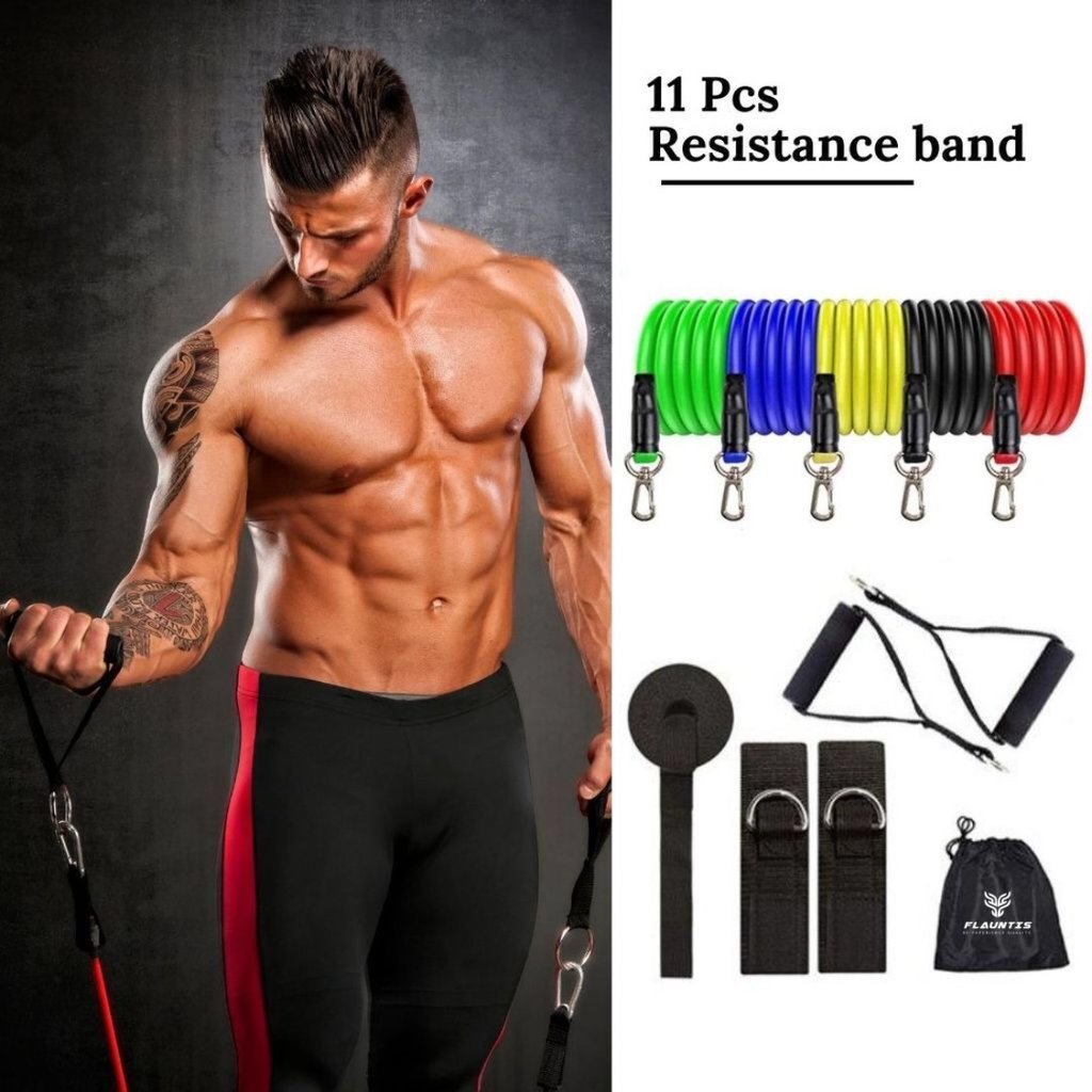 11 Pcs Resistance Band